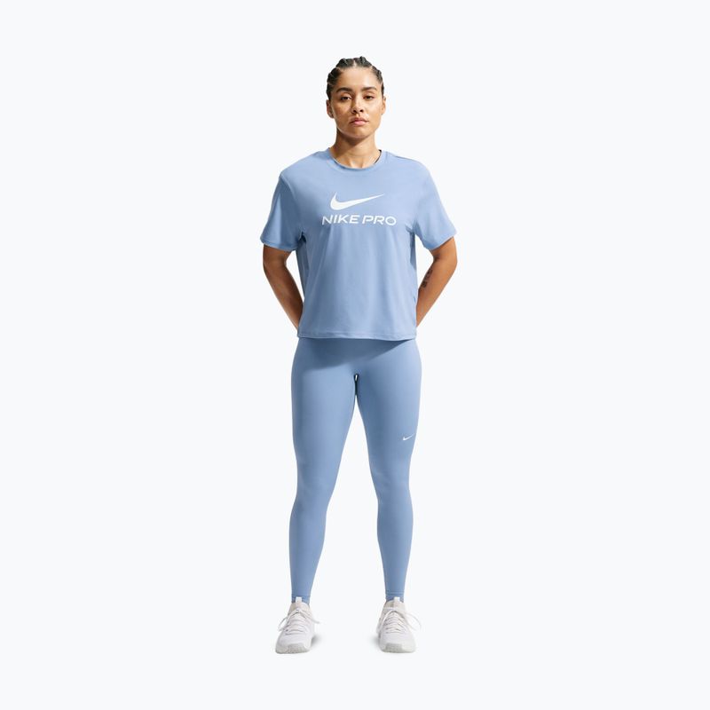 Dámske legíny Nike Pro work blue/white 2
