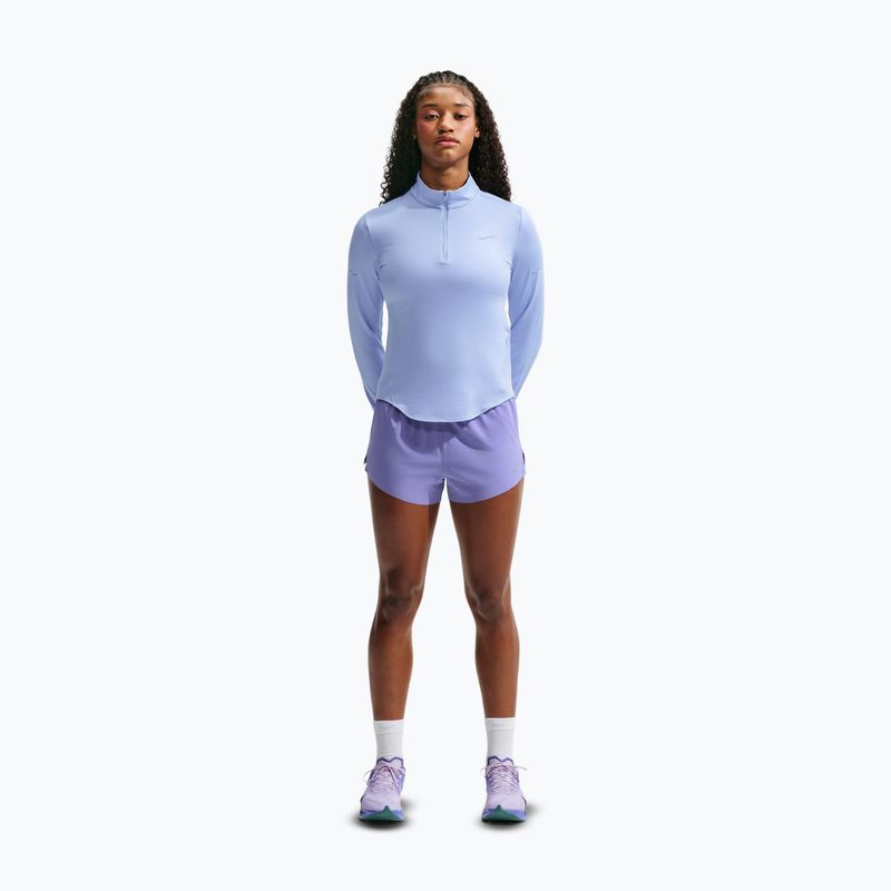Dámska bežecká mikina Nike Swift Dri-FIT UV 1/4-Zip aluminum 2