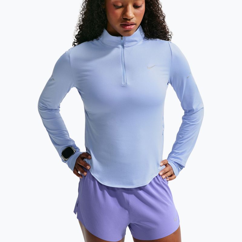 Dámska bežecká mikina Nike Swift Dri-FIT UV 1/4-Zip aluminum 4