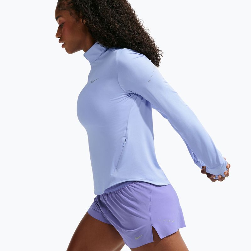 Dámska bežecká mikina Nike Swift Dri-FIT UV 1/4-Zip aluminum 6