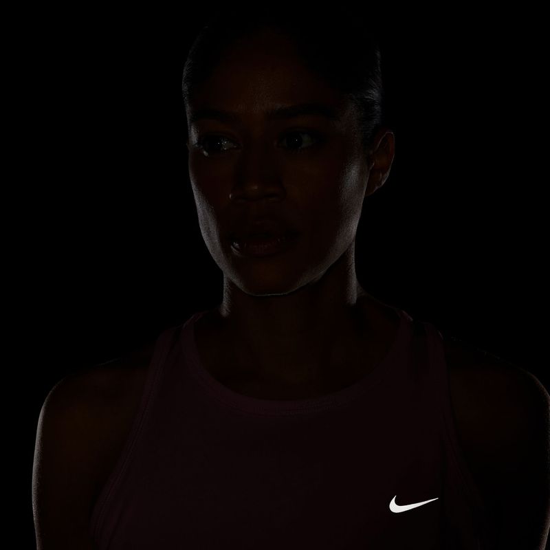 Dámske bežecké tričko Nike Tempo Dri-Fit Tank Top pink smoke 7