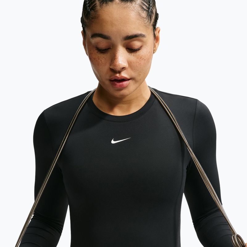 Dámske tréningové tričko longsleeve Nike One Fitted black/white 6