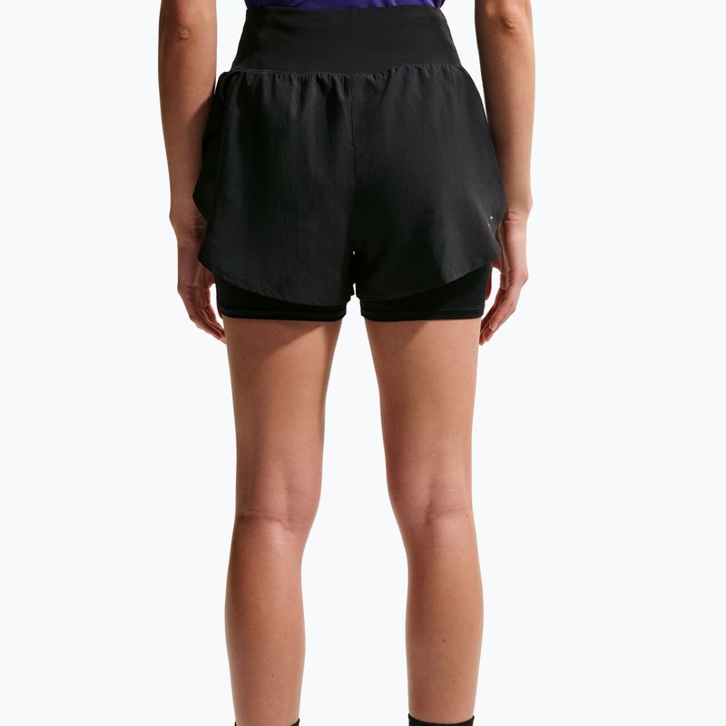 Dámske bežecké šortky Nike Tempo Flow black/black 5
