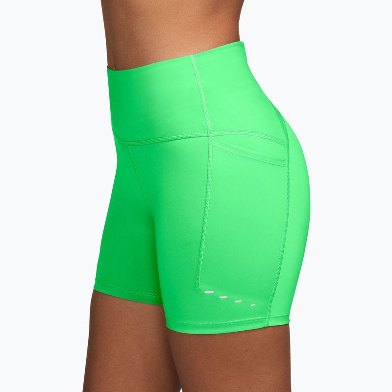 Dámske bežecké šortky Nike Swift illusion green 3