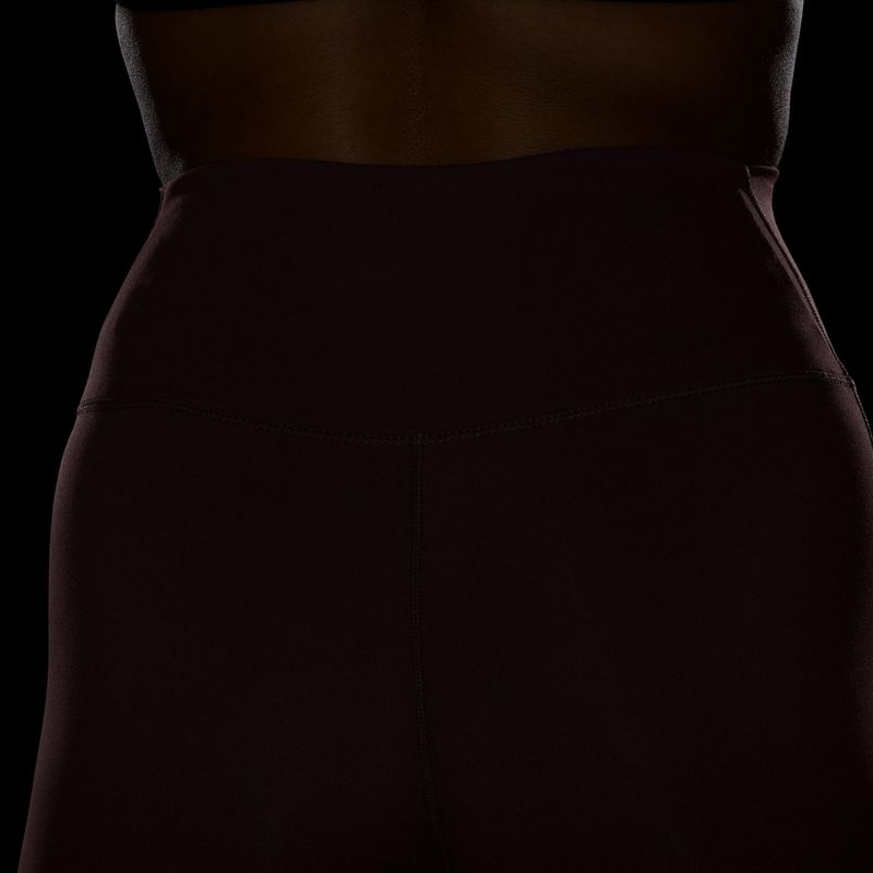 Dámske legíny Nike One Seamless Front pink smoke/white 7