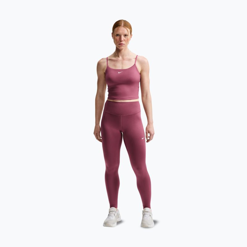 Dámske tréningové tričko Nike One pink smoke 2