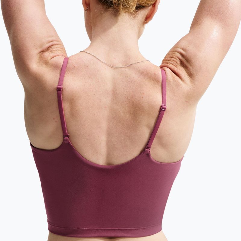 Dámske tréningové tričko Nike One pink smoke 4