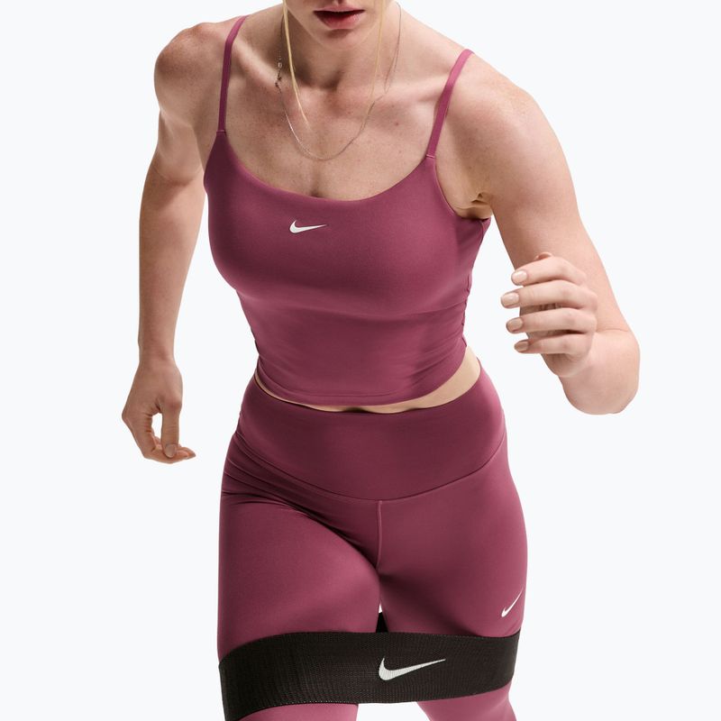 Dámske tréningové tričko Nike One pink smoke 6