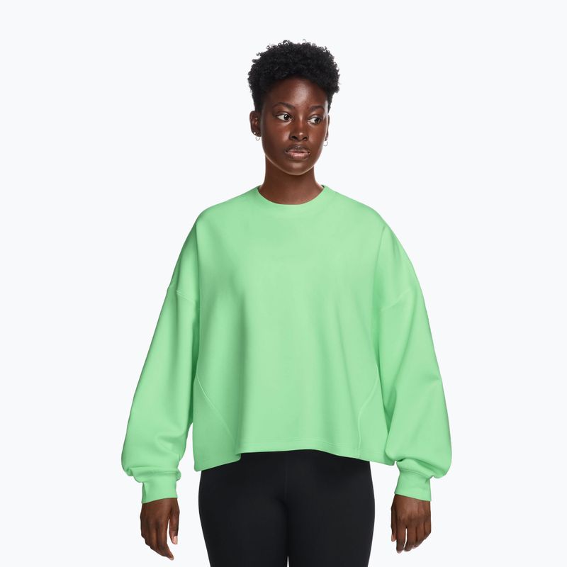 Dámska tréningová mikina Nike 24.7 ImpossiblySoft Cucumber Calm/Illusion Green