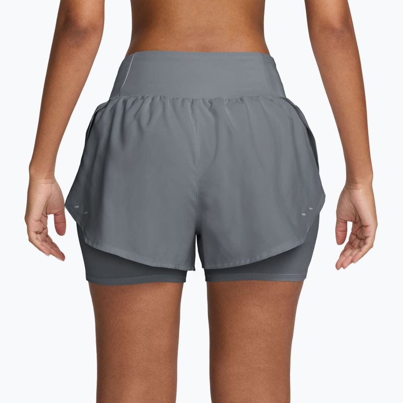 Dámske bežecké šortky Nike Tempo Flow cool grey/cool grey 2