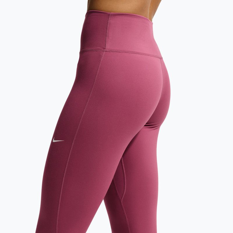 Dámske legíny Nike One pink smoke/white 5
