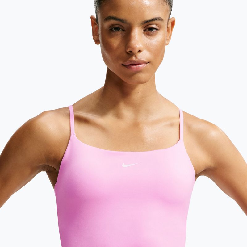 Dámske tréningové tričko Nike One pink rise 4