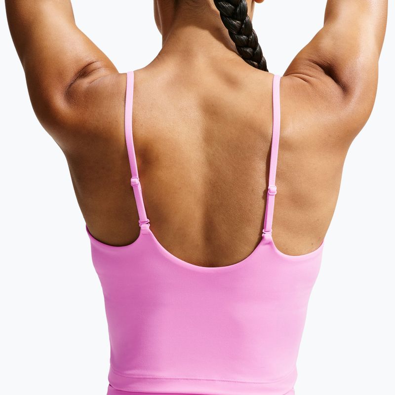Dámske tréningové tričko Nike One pink rise 5
