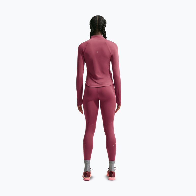 Dámske legíny Nike Tempo Swoosh Run pink smoke/white 3