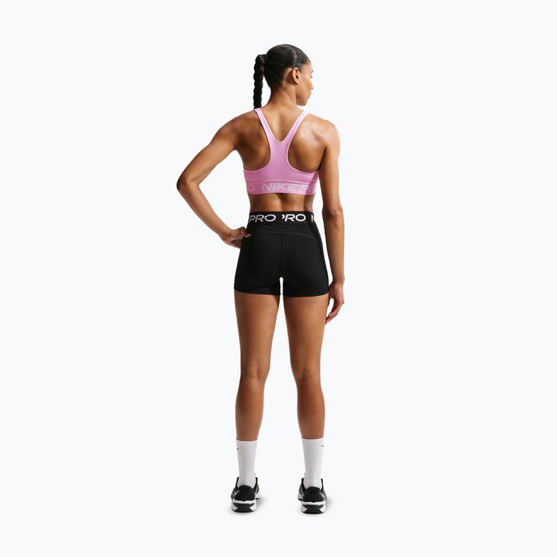 Fitness podprsenka Nike Pro 365 pink rise/white 3