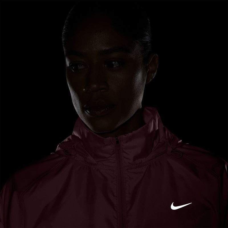 Dámska bežecká bunda Nike Tempo Repel pink smoke 4