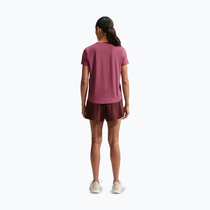 Dámske tréningové tričko Nike One Classic pink smoke/white 3