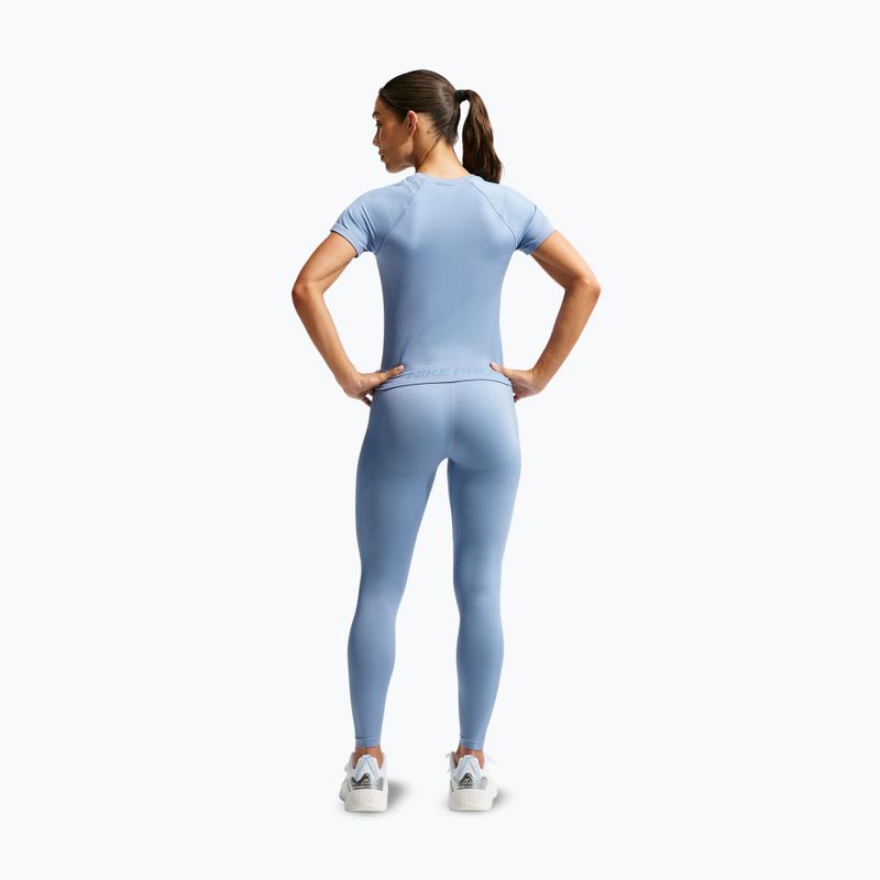Dámske tréningové tričko Nike Pro Seamless work blue 2