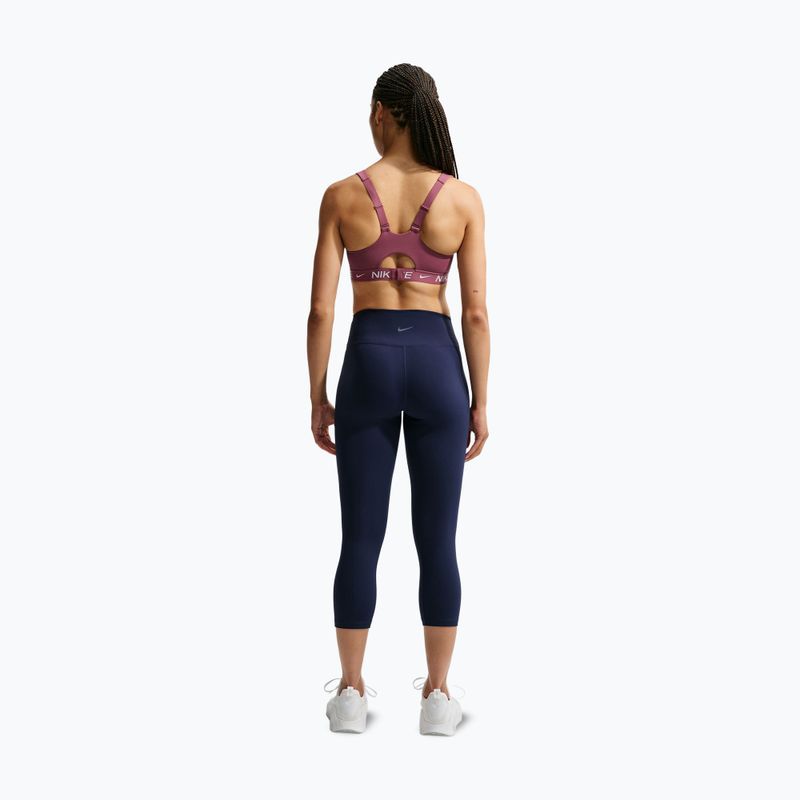 Fitness podprsenka Nike Indy High Support pink smoke 2