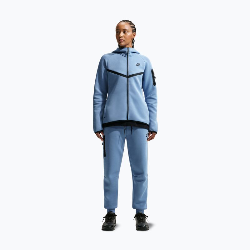 Dámske nohavice Nike Sportswear Tech Fleece work blue/black 2