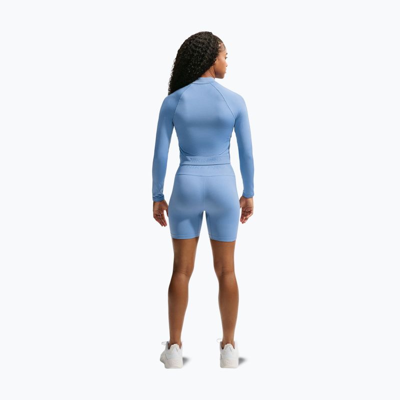 Dámska tréningová mikina Nike Pro Seamless work blue 3