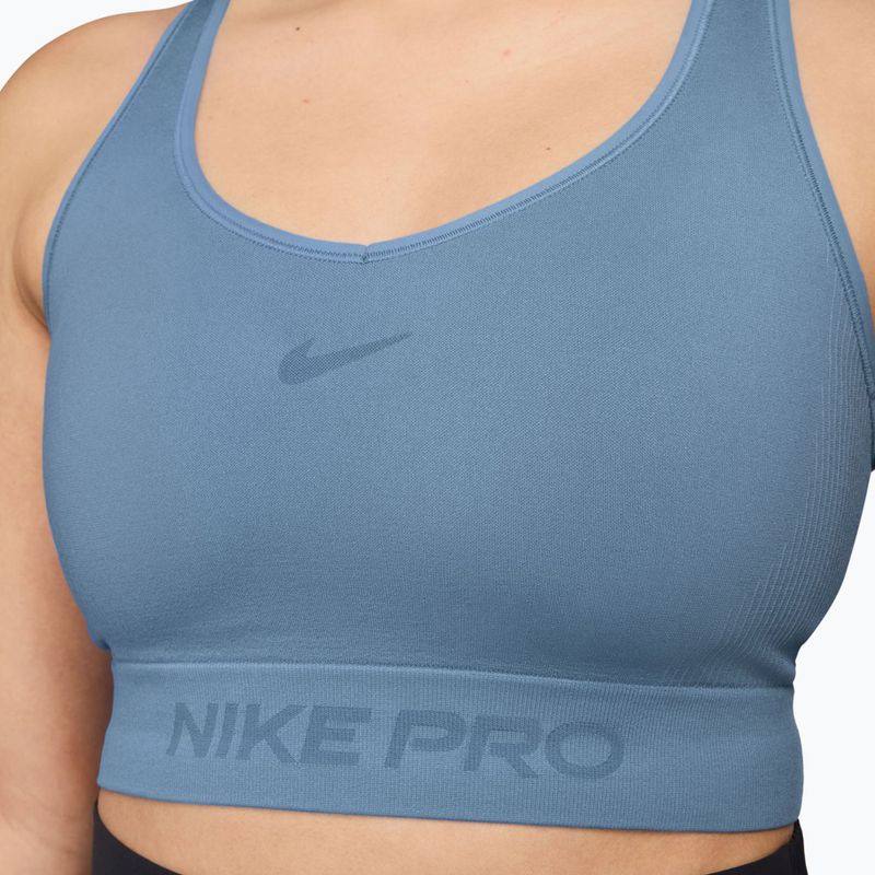 Dámske tréningové tričko Nike Pro Seamless work blue 3