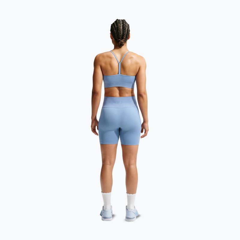 Dámske tréningové šortky Nike Pro Seamless work blue 2