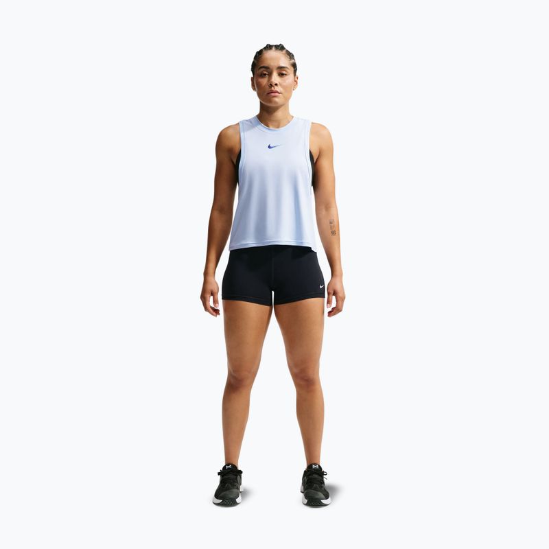 Dámske tréningové tričko Nike Pro hydrogen blue/old royal 2