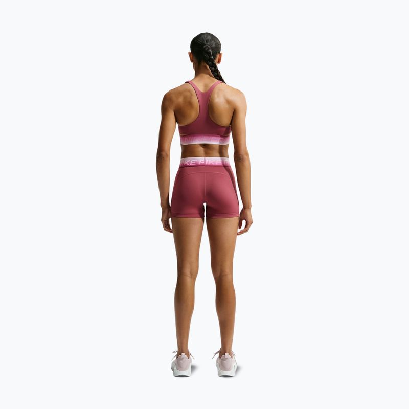 Fitness podprsenka Nike Pro pink smoke/pink smoke/pink rise 3