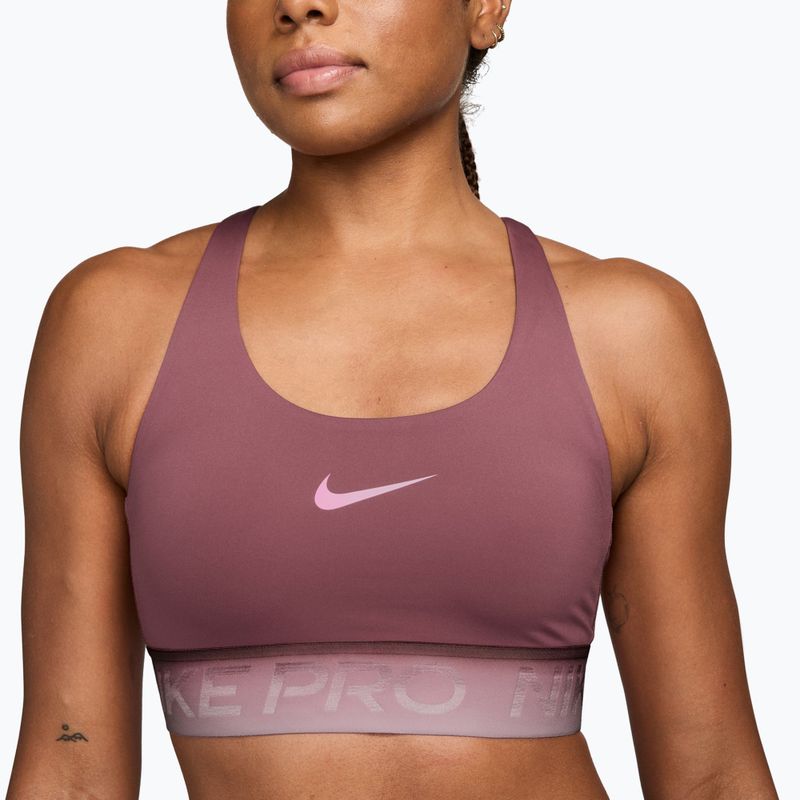 Fitness podprsenka Nike Pro pink smoke/pink smoke/pink rise 4