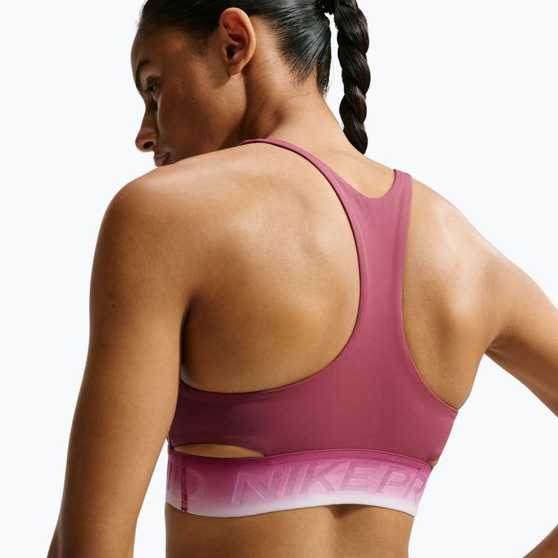 Fitness podprsenka Nike Pro pink smoke/pink smoke/pink rise 5