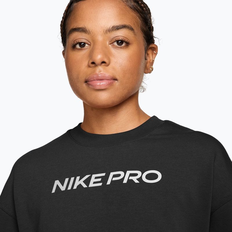 Dámske tričko longsleeve Nike Pro black/white 3