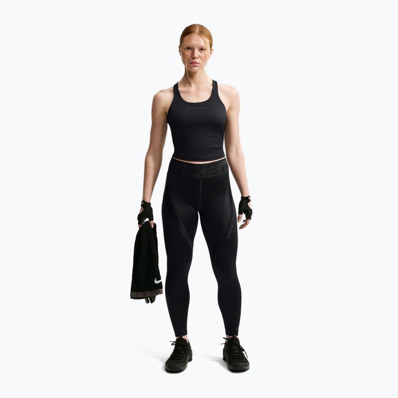 Dámske tréningové legíny Nike Pro Sculpt High-Waisted 7/8 black/black 2