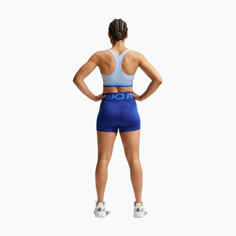 Fitness podprsenka Nike Pro hydrogen blue/hydrogen blue/old royal 2