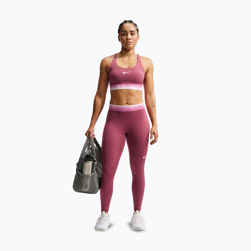 Dámske legíny Nike Pro pink smoke/pink rise 2