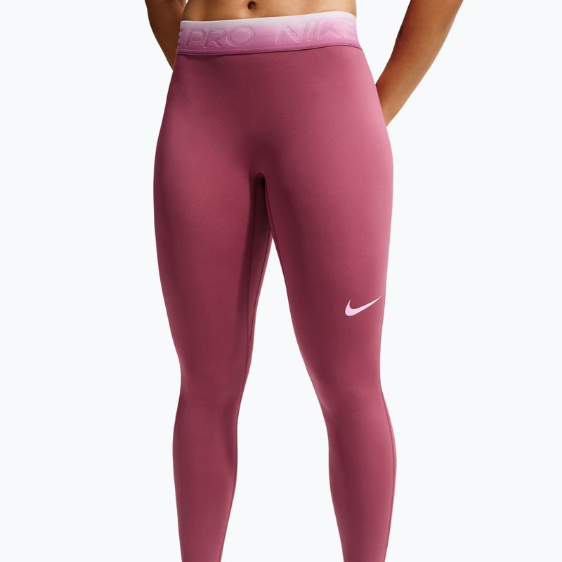 Dámske legíny Nike Pro pink smoke/pink rise 4