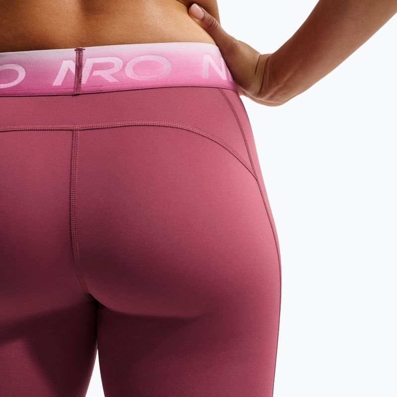 Dámske legíny Nike Pro pink smoke/pink rise 5