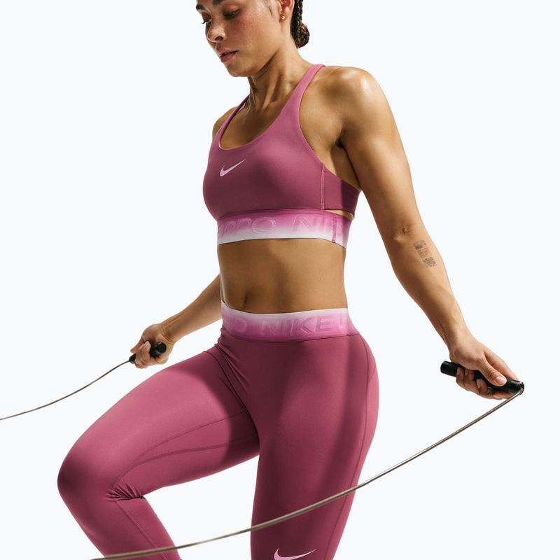 Dámske legíny Nike Pro pink smoke/pink rise 6