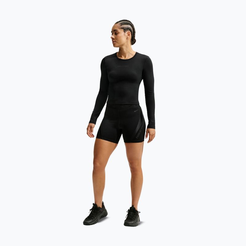 Dámske tréningové šortky Nike Pro Sculpt black/black 2