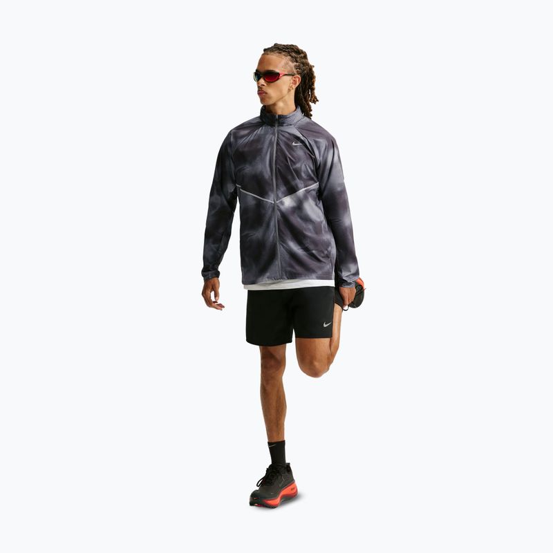 Pánska bežecká bunda Nike Miler black/smoke grey 2