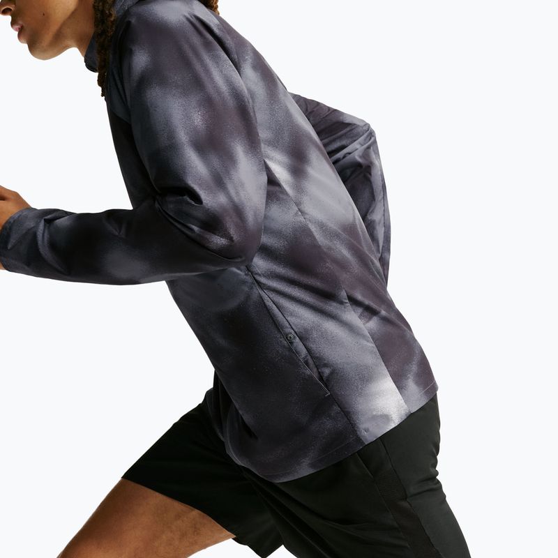 Pánska bežecká bunda Nike Miler black/smoke grey 7