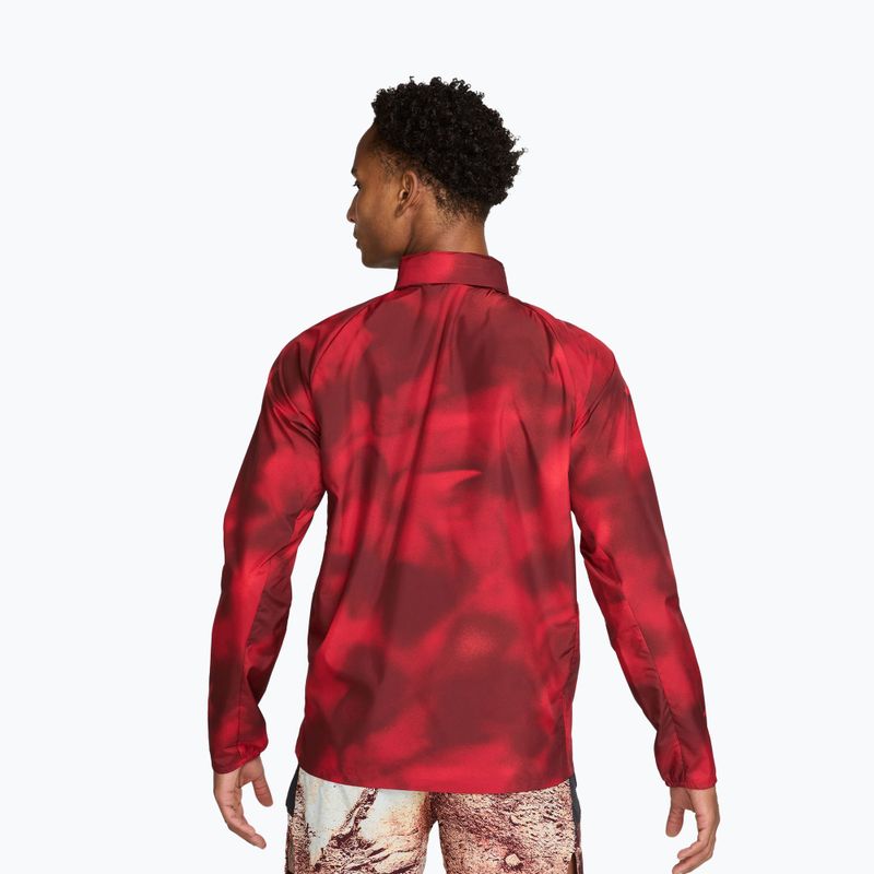 Pánska bežecká bunda Nike Miler light crimson/tough red 2