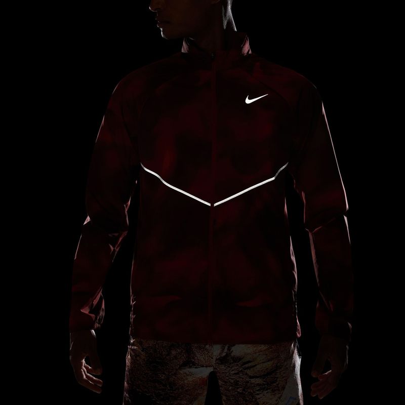 Pánska bežecká bunda Nike Miler light crimson/tough red 4