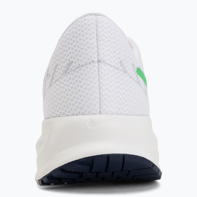 Pánske bežecké topánky Nike Run Defy White/Midnight Navy/Green Spark 6