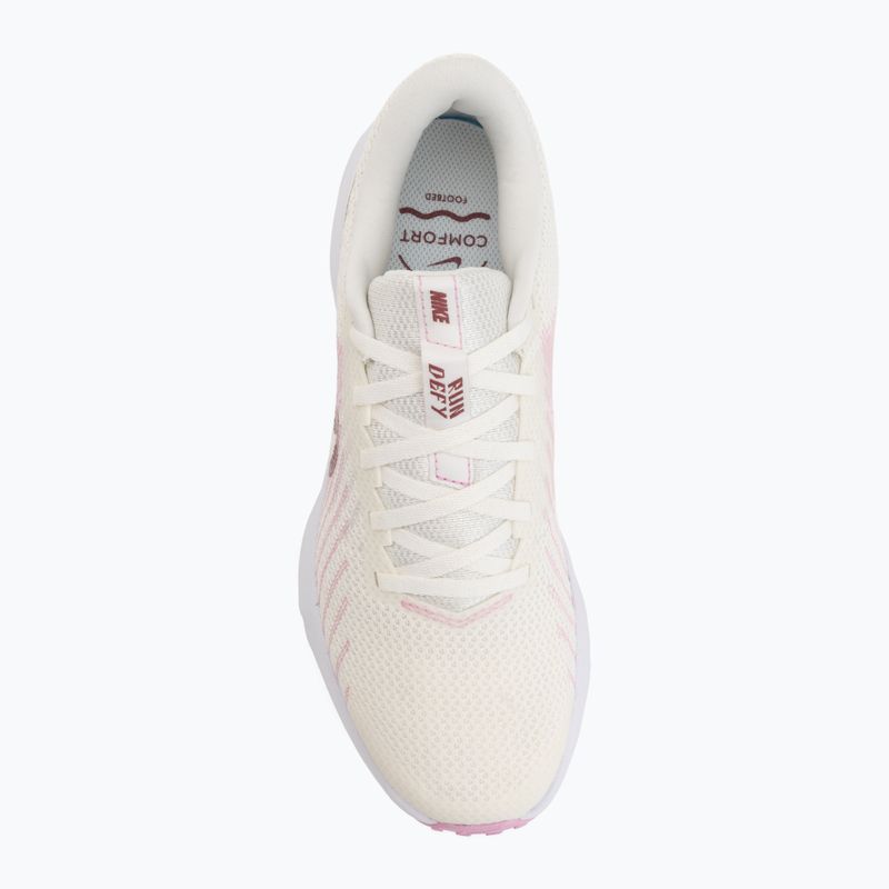 Dámske bežecké topánky Nike Run Defy sail/white/pink rise/pink smoke 5