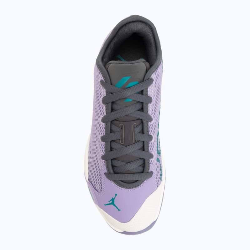 Pánske basketbalové topánky Jordan Luka 77 urban lilac/iron grey/sail/rio teal 5
