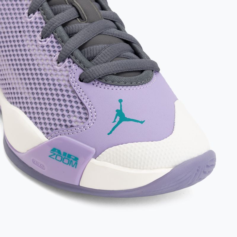 Pánske basketbalové topánky Jordan Luka 77 urban lilac/iron grey/sail/rio teal 7
