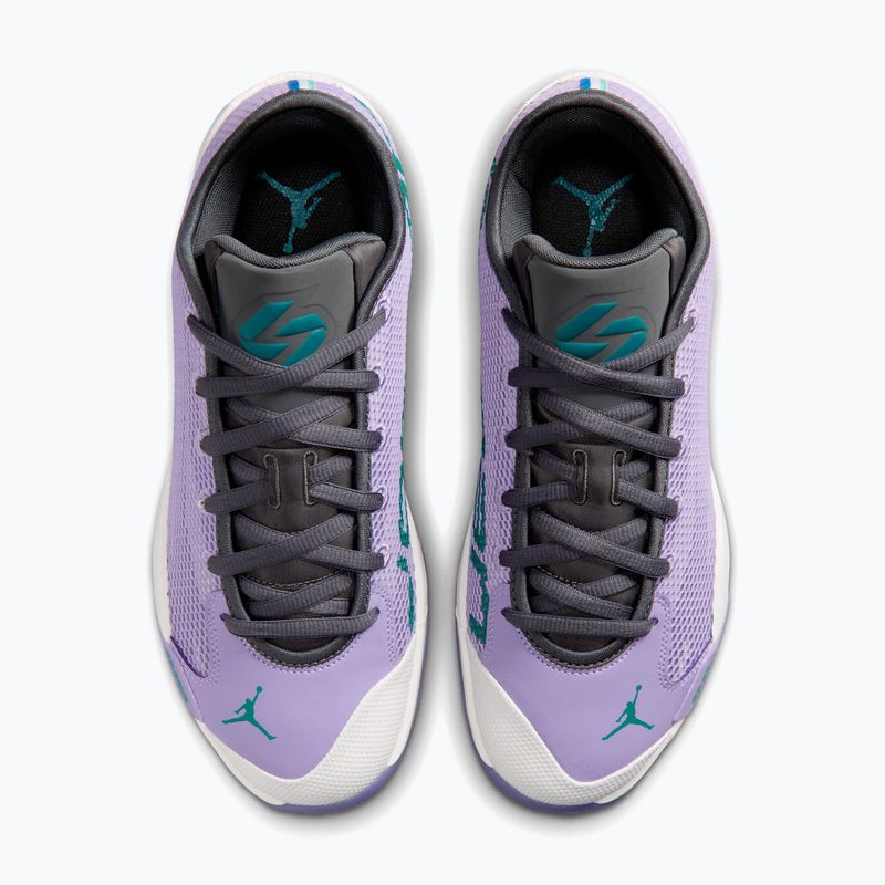 Pánske basketbalové topánky Jordan Luka 77 urban lilac/iron grey/sail/rio teal 4
