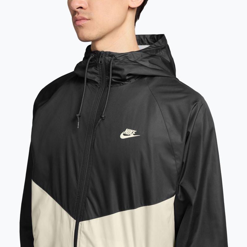 Pánska bunda Nike Windrunner Black/Sail/Sail 3
