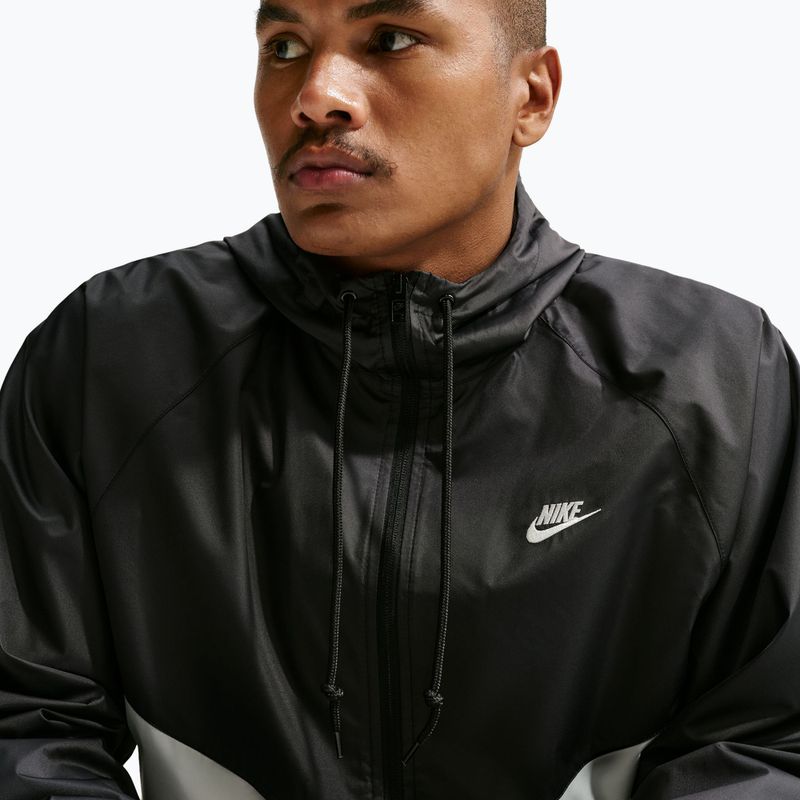 Pánska bunda Nike Windrunner Black/Sail/Sail 4
